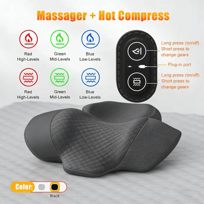 NeckNest Massaging Pillow